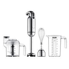 Image of Hand Blender Set | Handheld Stick Blender With Chopping Bowl, Whisk & 1L