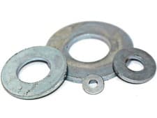 Image of Table 4 Flat Washers Heavy Duty Imperial Sizes ID 3/16 1/4 5/16 3/8 7/16 1/2 5/8