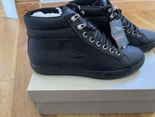 Image of Genuine Lacoste Straightset Thermo Trainers, UK Size 9