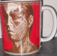 Image of The Rolling Stones Tattoo you MUG NEW dishwasher proof boxed