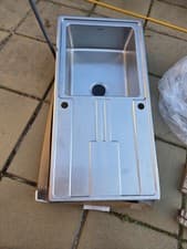 Image of Rumo Stainless Steel Kitchen Sink Large Single Bowl, Including Accessories