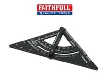 Image of Faithfull FAICSQA7CNC Prestige Adjustable Quick Roofing Square 180mm (7in)