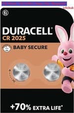 Image of Duracell CR2025 3V Lithium Coin Cell/Battery.Long Expiry. Same day Dispatch*
