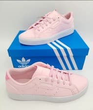 Image of Women's adidas Sleek Shoes Pink Size 6.5-7.5 IH1299 NEW