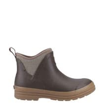 Image of Muck Boot Womens Wellies Originals Slip On brown herringbone UK Size