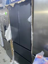 Image of HFR5719ENMP HAIER 70cm Wide French Style Fridge Freezer - Platinum Inox