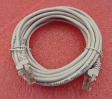 Image of Connektgear 5m RJ45 CAT5e UTP Stranded Flush Network Cable White 28-0050W