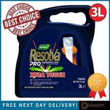 Image of RESOLVA FAST WEED KILLER XTRA TOUGH WEEDKILLER GARDEN SPRAY REMOVER 3L WESTLAND