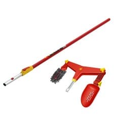 Image of Wolf Garten multi-change® Telescopic handle and Gutter Cleaner Set
