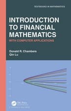 Image of Introduction to Financial Mathematics: With Com, Chambers, Chambers, Lu,..