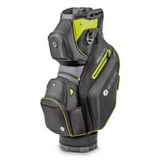 Image of Motocaddy Pro Series 14-Way Golf Cart Bag Trolley – Black / Lime