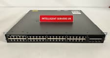 Image of Cisco Catalyst WS-C3650-48PD-L 48-Port 2x 10G Uplink POE Ethernet Switch