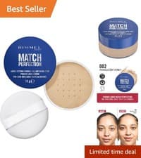 Image of Hypoallergenic Loose Setting Powder, Translucent Honey 002 - 18g, Shine Control