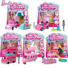 Image of Barbie Mini Barbie Land Collectible Playsets With 1.5-Inch Doll Interactive Play