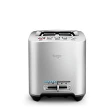 Image of Sage The Smart Toast 2-Slice Toaster BTA825 Wide Slots 1000W Brushed Aluminium,