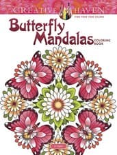 Image of Creative Haven Butterfly Mandalas Coloring Book - 9780486813776