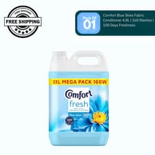 Image of Comfort Blue Skies Fabric Conditioner 4.8L | 160 Washes | 100 Days Freshness