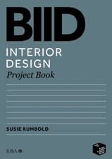 Image of BIID Interior Design Project Book by Susie Rumbold PAPERBACK 9781914124242