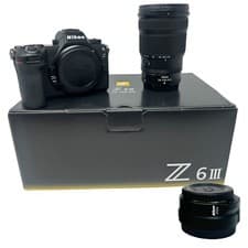 Image of Nikon Z6 III Mirrorless Camera + Z 24-120mm + Ftz II Adapter - UK Next Day Del