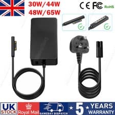 Image of AC Adapter Charger For Microsoft Surface Pro 1 2 3 4 5 6 7 8 9 Book 2 GO Laptop