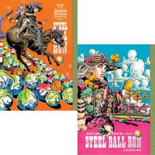 Image of JoJo's Bizarre Adventure: Part 7-Steel Ball Run by Hirohiko Araki: Volumes 3 + 4
