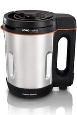 Image of Morphy Richards Compact Soup Maker, 1L, Blend, Smooth and Chunky Soup, Smoothies