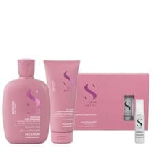 Image of Alfaparf Milano Semi Di Lino Moisture Nutritive Trio Set
