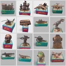 Image of Die-Cast Pencil Sharpener 22 STYLES! Vintage/Retro Collectable Gift For Him/Her