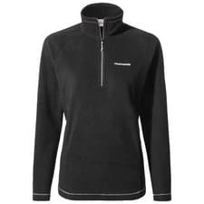Image of Craghoppers Womens Miska VI Half Zip Pullover Fleece Top - Black