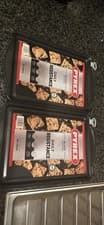 Image of 2 x Pyrex Daily Resistance Baking Tray - Black Sparkle Range Brand New