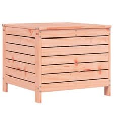 Image of Garden Footstool Outdoor Ottoman Footrest Solid Wood Douglas vidaXL