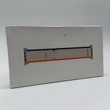 Image of Genuine Apple Watch Ultra 49mm ORANGE / BEIGE Trail Loop S/M - Natural Titanium