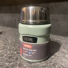 Image of Thermos 170347 Stainless Steel Food Flask, 470ml - Duck Egg