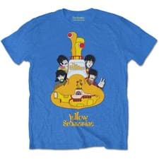 Image of The Beatles T-Shirt: Yellow Submarine Sub Sub OFFICIAL NEW