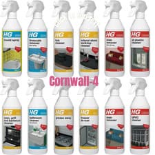 Image of All HG Spray Cleaner for Mould, Grout, Grease, Microwave, Kitchen, Scale - 32