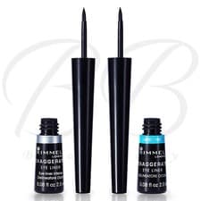 Image of RIMMEL Exaggerate Liquid Eyeliner 001 BLACK & 003 WATERPROOF BLACK*CHOOSE SHADE*