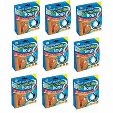 Image of 151 Small Space Dehumidifier Bags 2 Sachets Stop Damp Mould Helps 2, 4,6,8.