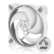 Image of Arctic BioniX P120 PWM PST Grey/White 120mm Case Fan 200-2100 RPM 67.5 CFM 4-Pin