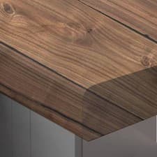 Image of Walnut Almond Expressive Laminated Kitchen Worktop 1m x 600mm x 38mm Countertop