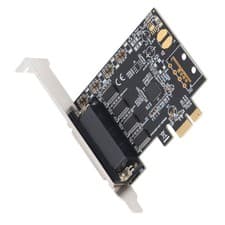Image of PCI Express Serial Card 4 Port DB9 R232 PCIe Serial Expansion Card ASIX AX99100