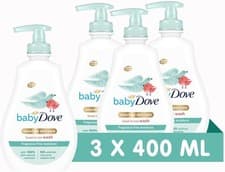 Image of Baby Dove Fragrance-Free Head to Toe Wash - Gentle & Soothing Hair and Body Wash