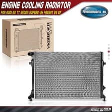 Image of Engine Cooling Radiator for Audi A3 TT Skoda Superb VW Passat B6 B7 1K0121251K