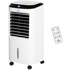 Image of HOMCOM Portable Air Cooler, Evaporative Anion Ice Cooling Fan Humidifier Unit