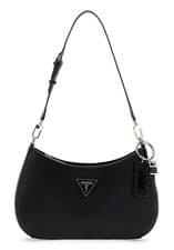 Image of GUESS Noelle II Top Zip Shoulder Bag Black