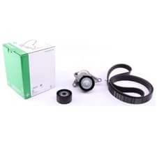 Image of Genuine INA 529031710 V Ribbed Drive Belt Kit Fits Nissan Renault Vauxhall