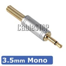 Image of 2.5mm 3.5mm 4 Pole Stereo Mono Jack Aux Input Male Female Plug Socket Connector