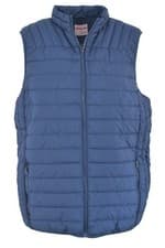 Image of Padded Hoodless HardEdge Straight & Fleece lined Bodywarmer Gilet