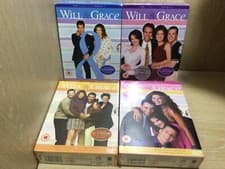 Image of Will & Grace Series 1 2 3 4 DVD Boxsets Season 1 Used 2 3 4 New & Sealed Comedy