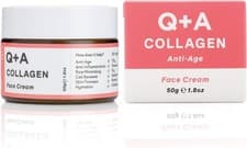 Image of Q+A Collagen Face Cream 50g Natural Anti Ageing Moisturiser Hydrating Firming