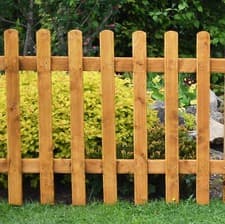 Image of Forest 6ft x 3ft Pale Picket Fence Panel Packs Dip Treated Wood Free Delivery